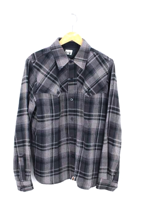 A BATHING APE（アベイシングエイプ） ツイードネルシャツ メンズ トップス