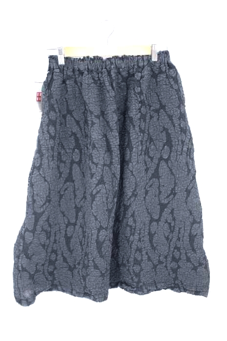 ISSEY MIYAKE me（イッセイミヤケミー） INK LEAF PRINT CAULIFLOWER レディース スカート