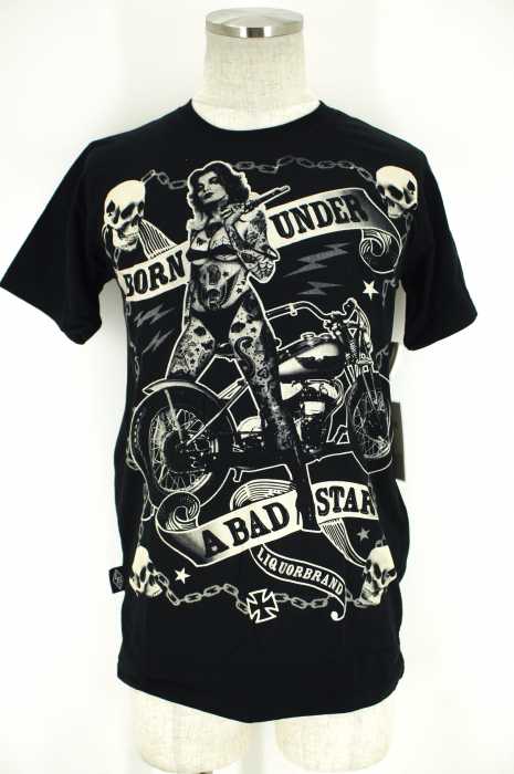 LIQUOR BRAND（） BAD STAR CHICK Tシャツ メンズ トップス