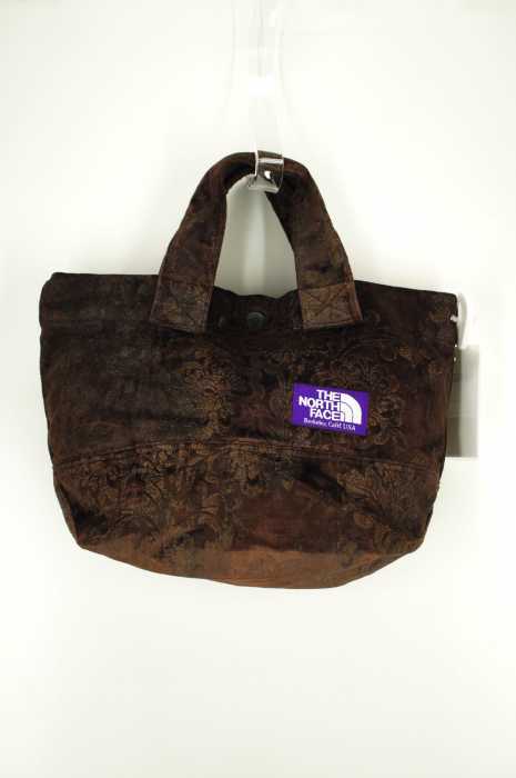 THE NORTH FACE PURPLE LABEL (ノースフェイスパープルレーベル) 花柄ベロアミニハンドバッグ レディース バッグ