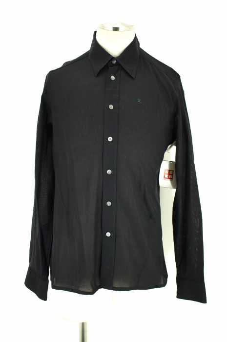 RAF SIMONS （ラフシモンズ） 06AW MASHINEWASH　ロゴ刺繍入りシャツ メンズ トップス