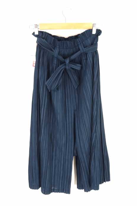 PLEATS PLEASE ISSEY MIYAKE（プリーツプリーズイッセイミヤケ） レイヤードベルテッドプリーツサルエルパンツ レディース パンツ