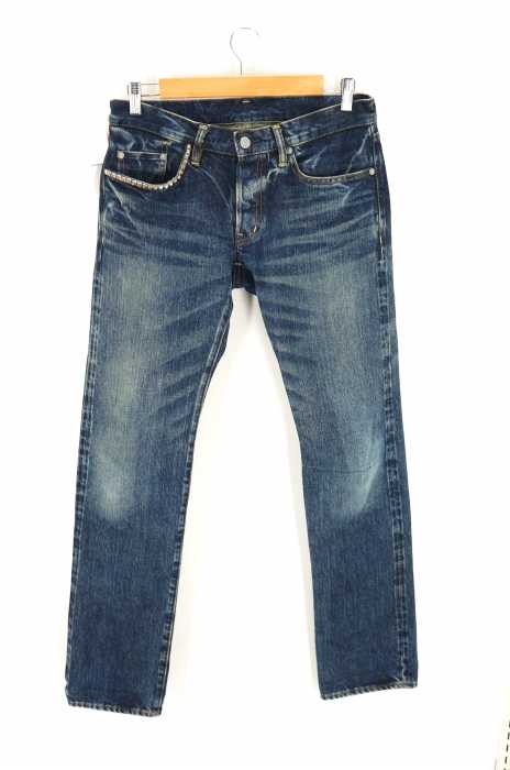 HYSTERIC GLAMOUR (ヒステリックグラマー) スタッズデニムパンツ メンズ パンツ