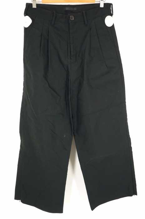 juha（ユハ） ZIP SLIT WIDE PANTS メンズ パンツ