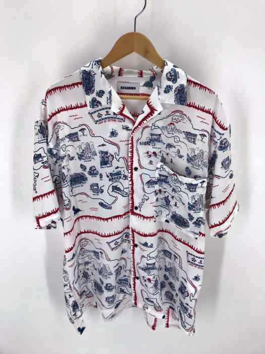 KOZABURO（コウザブロウ） OPEN COLLAR SHIRT メンズ トップス