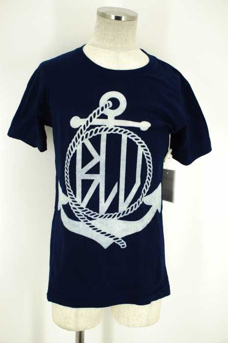 BLUE BLUE(ブルーブルー) ロゴプリントTシャツ メンズ トップス