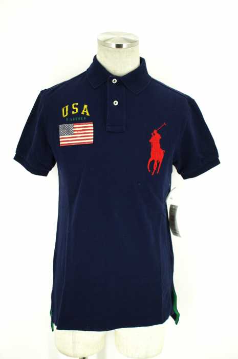 Polo by RALPH LAUREN (ポロバイラルフローレン) ビッグポニー刺繍半袖ポロシャツ メンズ トップス