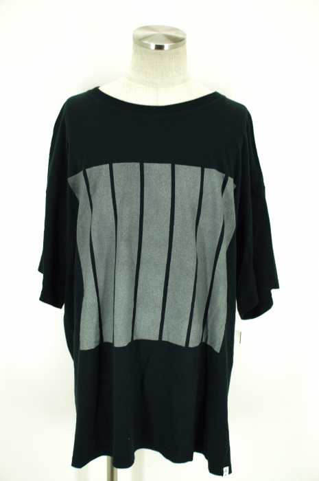 FACETASM （ファセッタズム） 16SS　ブラックフラッグビッグTシャツ「BLACK FLAG BIG TEE」 メンズ トップス