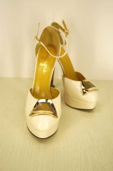 CHARLOTTE OLYMPIA (シャーロット オリンピア) プレート ヒールパンプス レディース シューズ