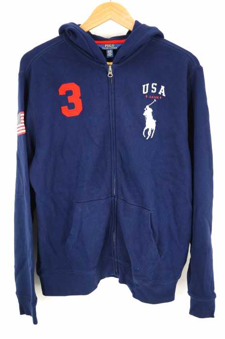 POLO RALPH LAUREN （ポロラルフローレン） フロントジップアップパーカー メンズ トップス