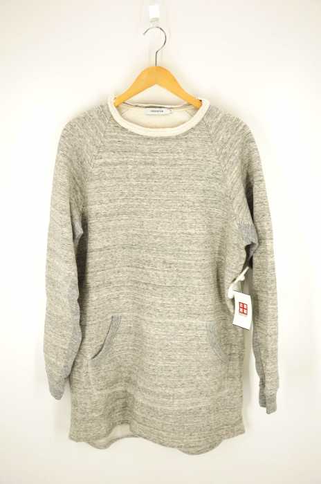 nonnative（ノンネイティブ） STRANGER CREW LONG PULLOVER COTTON SWEAT OVERDYED メンズ トップス