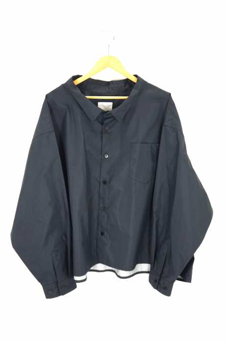 WhoWhat（フーワット） 5XL Shirt Short ワイドナイロンシャツ メンズ トップス