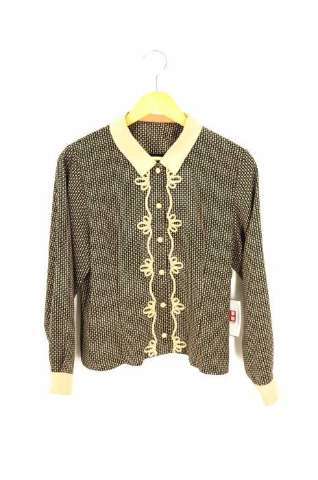 USED古着  （ユーズドフルギ） 総柄シャツ レディース トップス