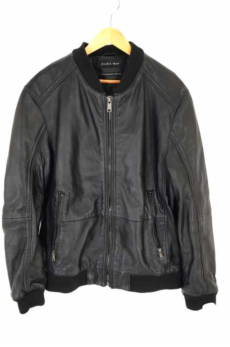 ZARA MAN （ザラマン） レザーブルゾン メンズ アウター