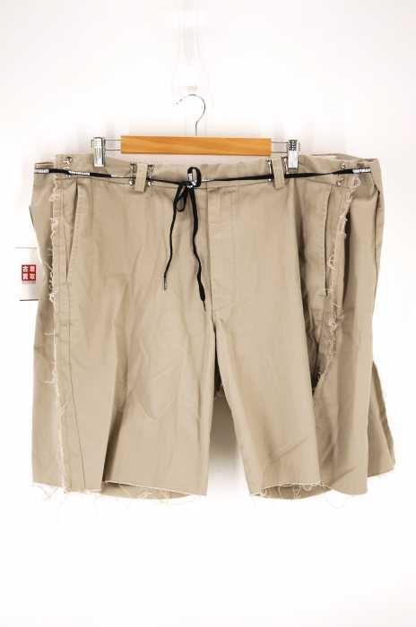 DISCOVERED(ディスカバード) カットオフワイドハーフパンツ メンズ パンツ