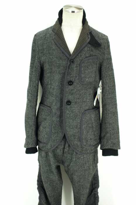 Sacai(サカイ) 11AW セットアップ (ウールジャケット&ウールパンツ) メンズ パンツ
