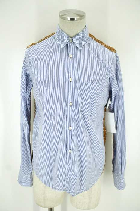COMME des GARCONS HOMME （コムデギャルソンオム） AD2011　異素材切替シャツ メンズ トップス