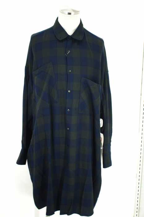 LAD MUSICIAN （ラッドミュージシャン） 17SS LONG SHIRT チェック柄シャツ メンズ トップス