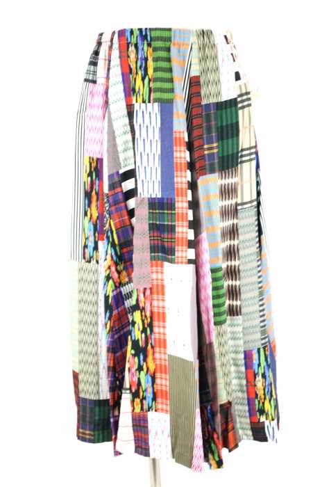 ANREALAGE （アンリアレイジ） PATCHWORK PRINT SKIRT & ONEPIECE　スカート　ワンピース レディース スカート