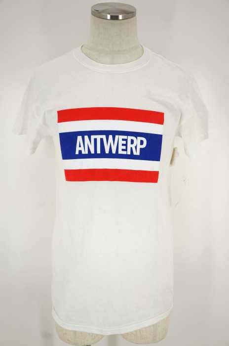 VIER ANTWERP (ヴィーア　アントワープ) THAT FLAG TEE ロゴプリント半袖Tシャツ メンズ トップス