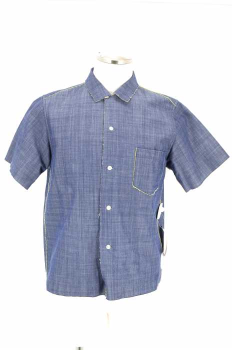 Sacai (サカイ) カットオフ半袖シャツ メンズ トップス