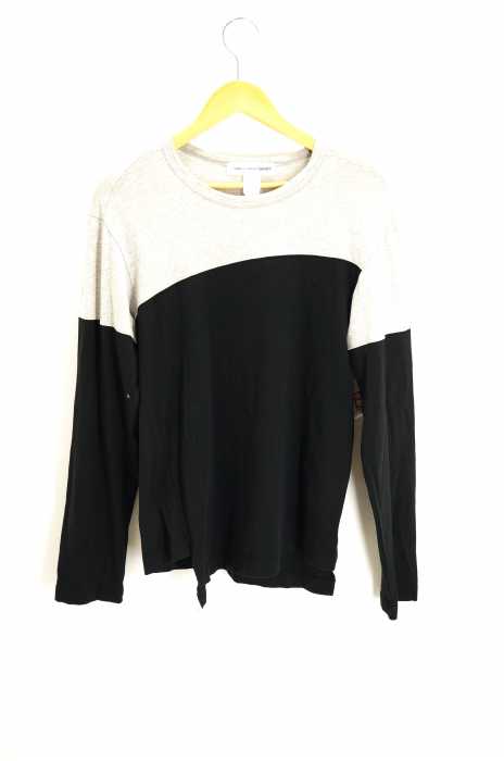 COMME des GARCONS SHIRT （コムデギャルソンシャツ） バイカラークルーネックカットソー メンズ トップス