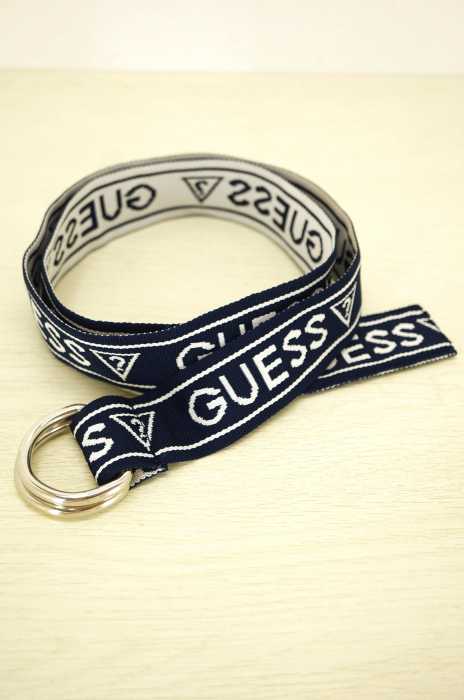 GUESS（ゲス） ダブルリングベルト メンズ ファッション雑貨