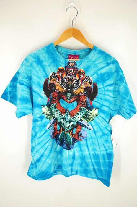 MISHKA（ミシカ） タイダイ染めプリントTシャツ メンズ トップス