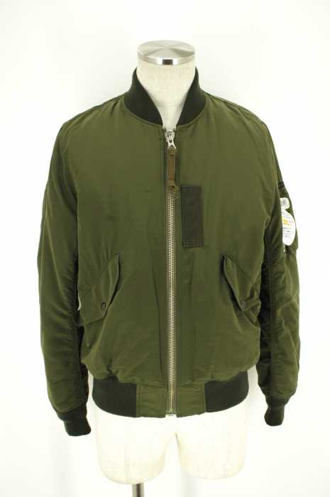 HYSTERIC GLAMOUR (ヒステリックグラマー) 14AW プリマロフト MA-1 フライトジャケット メンズ アウター
