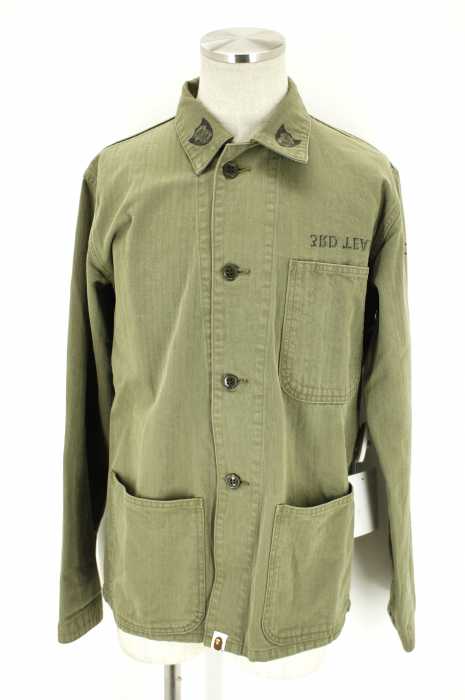 A BATHING APE （アベイシングエイプ） ミリタリーカバーオール メンズ アウター