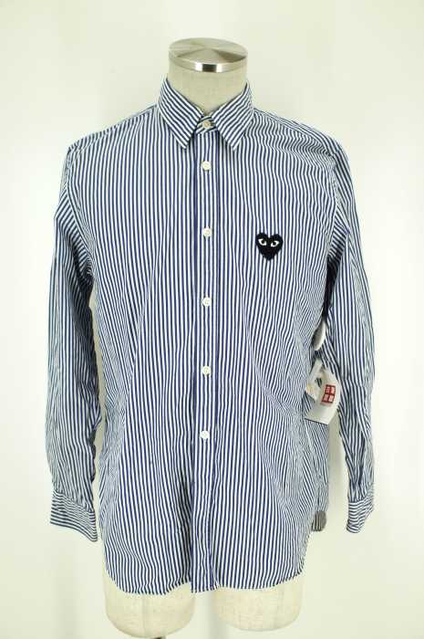 PLAY COMME des GARCONS （プレイコムデギャルソン） AD2013 ストライプシャツ メンズ トップス