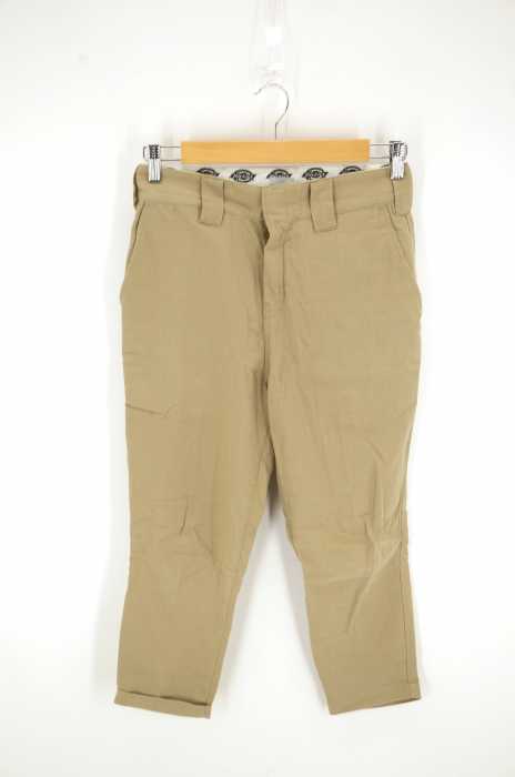 Dickies × k3&co （ディッキーズ×ケイスリーアンドコ） シルク混テーパードクロップドパンツ レディース パンツ