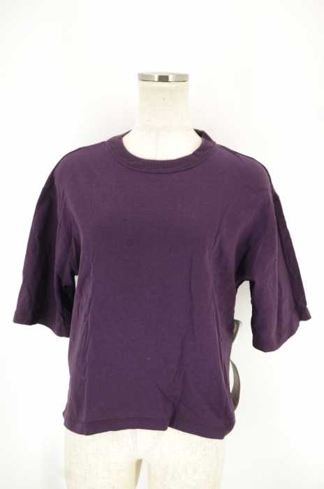 BEAUTY & YOUTH UNITED ARROWS （ビューティーアンドユースユナイテッドアローズ） コットンBDクルーネック5分丈カットソー レディース トップス