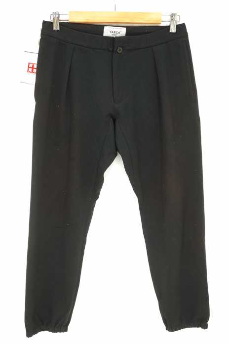 YAECA STUDY(ヤエカスタディー) RIB PANTS ジョガーパンツ 1タック裾リブイージーパンツ メンズ パンツ