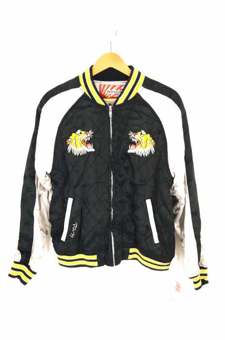 Houston ヒューストン キルティングスカジャン 虎 メンズ アウター ブランド古着買取販売バズストア