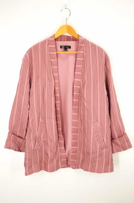 ZARA TRF (ザラティーアールエフ) ストライプ羽織 ガウン レディース トップス