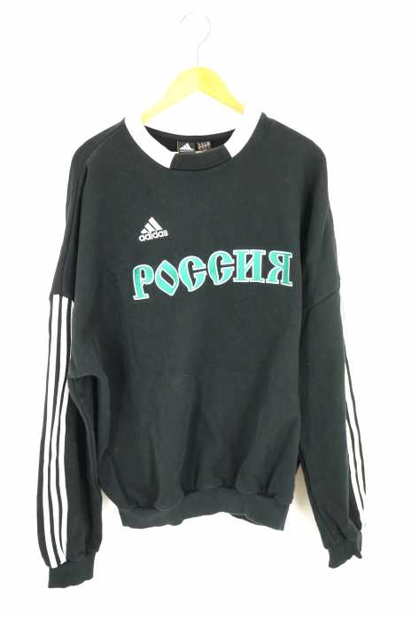 adidas × Gosha Rubchinskiy （アディダス ゴーシャラブチンスキー） フロントロゴ刺繍スウェット メンズ トップス