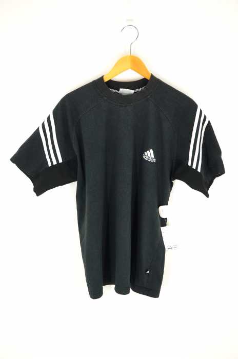 adidas (アディダス) 90S 刺繍ラグランスリーブTシャツ メンズ トップス