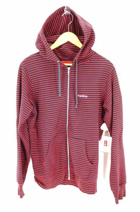 Supreme （シュプリーム） Border Zip Up Hooded Sweatshirt メンズ トップス