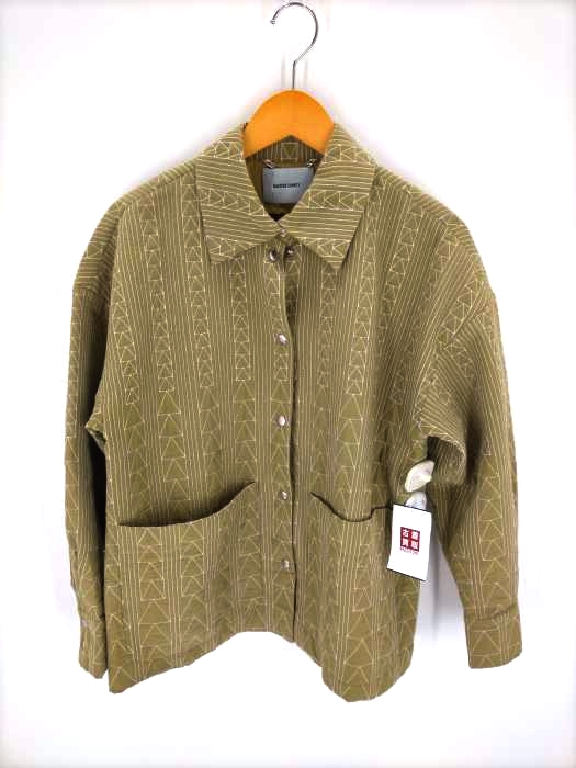 RACHEL COMEY(レイチェルコーミー) 総柄刺繍スナップボタンジャケット レディース アウター
