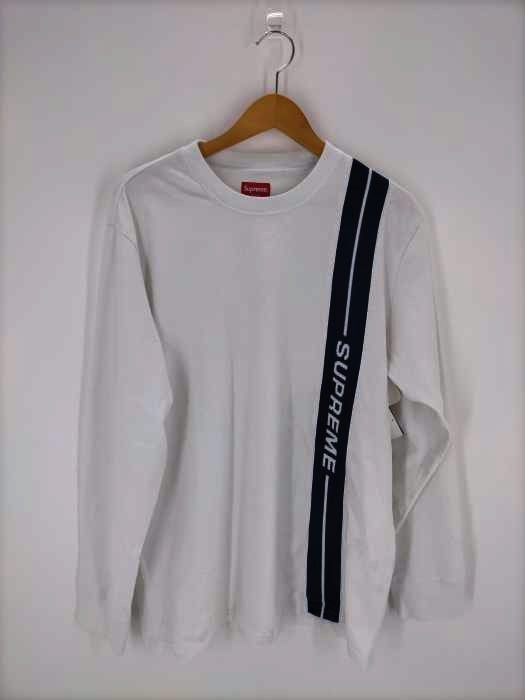 Supreme(シュプリーム) ロゴラインロングスリーブTシャツ メンズ トップス