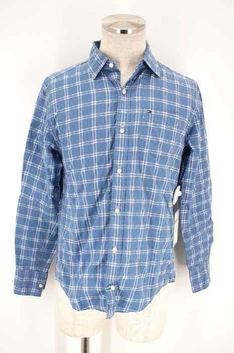 TOMMY HILFIGER （トミーヒルフィガー） チェック長袖ボタンシャツ メンズ トップス