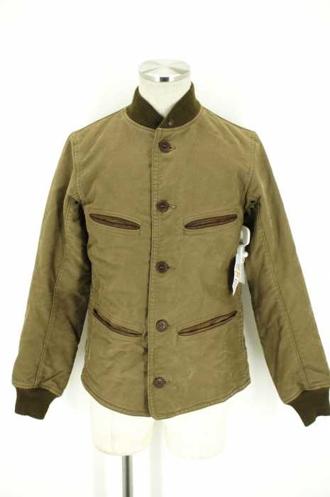RRL RALPH LAUREN （ダブルアールエル ラルフローレン） レザー使いブルゾン メンズ アウター
