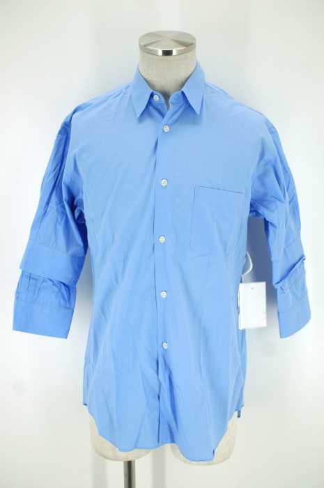 COMME des GARCONS SHIRT （コムデギャルソンシャツ） 変形スリーブボタンシャツ メンズ トップス