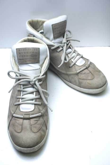 Martin Margiela (マルタンマルジェラ) 22 ハイカットレザースニーカー メンズ シューズ