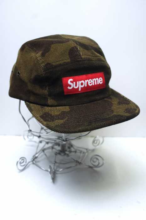 Supreme （シュプリーム） 15AW Cord Camo Camp Cap ジェットキャップ コーデュロイ メンズ 帽子