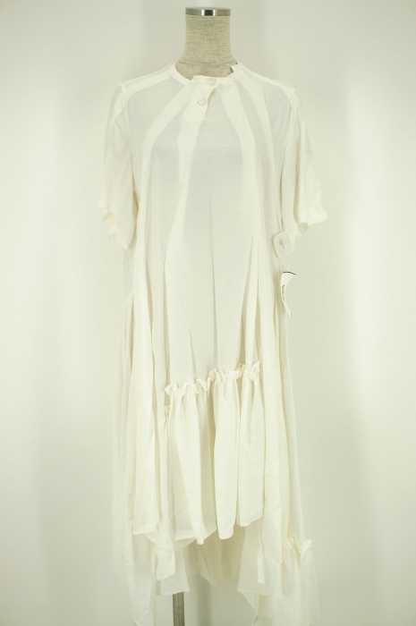 ANREALAGE (アンリアレイジ) 17SS RAYON TUCK DRESS レーヨンタックドレス レディース ワンピース
