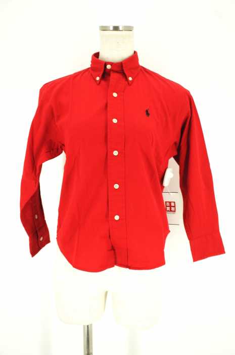 Polo by RALPH LAUREN （ポロバイラルフローレン） 胸刺繍ボタンダウン レディース トップス