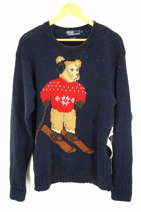 Polo by RALPH LAUREN （ポロバイラルフローレン） コットンリネンニット セーター メンズ トップス