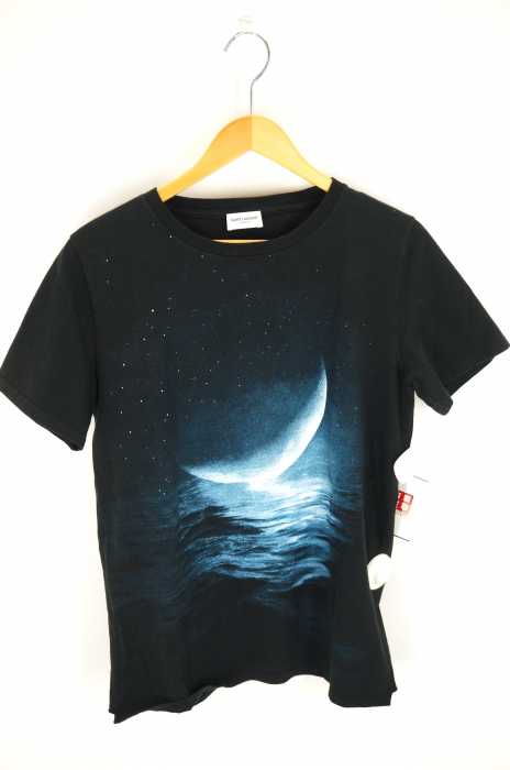 SAINT LAURENT PARIS （サンローランパリ） プリント半袖Tシャツ メンズ トップス